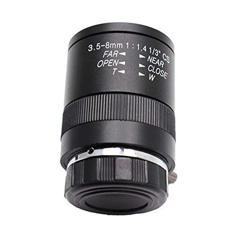 Dahszhi 3.5-8.0mm F1.4 CCTV Lens CS Mount Manual Focus Zoom Focal IR 1/3" 1:1.4 for Security IP Camera - Image 3